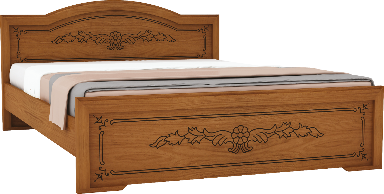 Wooden King Bed-EBDKH -905-4-30