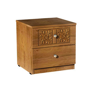 Wooden Bed Side Cabinet-EBSCH-904-1-30
