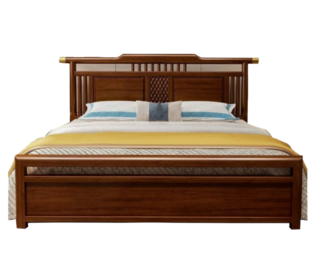Wooden King Bed-EBDKH 907-4-30